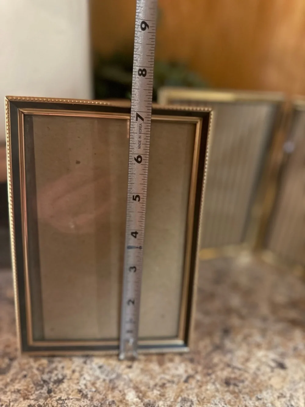 Vintage Double And Single Brass Frames 5x7